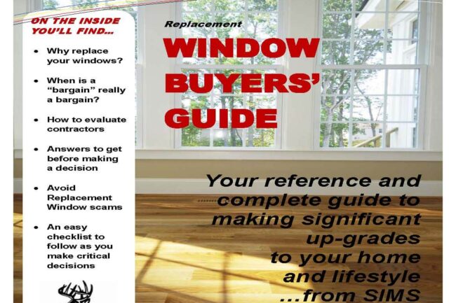 New Window | Replacement Windows | Madison WI | Sims Exterior and Remodeling