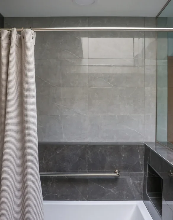 Bathroom Renovation Madison Wisconsin Custom Shower Rod