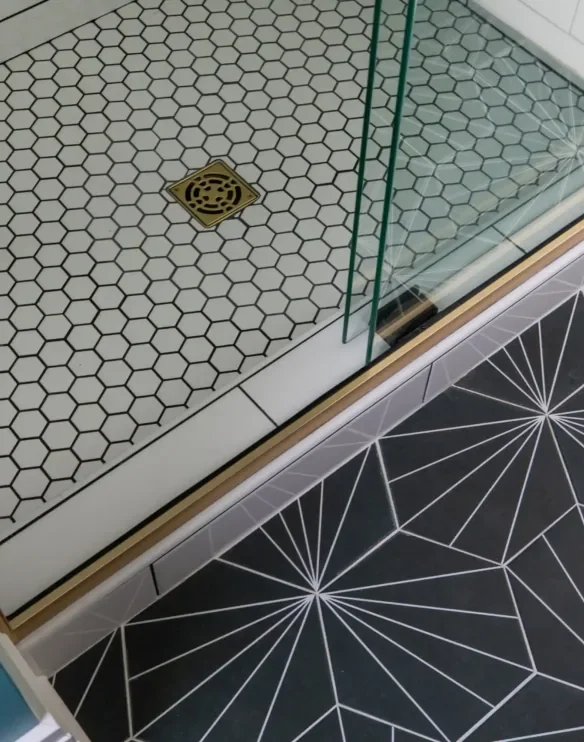 Bathroom Remodel Madison WI 2_ Hex Tile