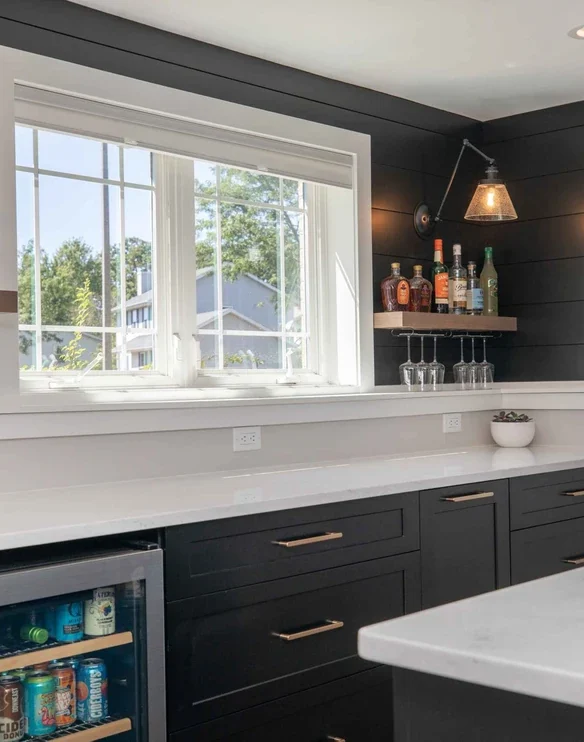 Basement Remodel Madison Bellcor Sconce