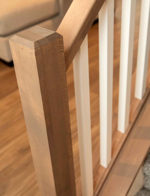 Basement Remodel Madison Stairway Railing