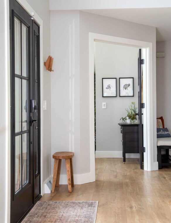 Entry Remodel Madison WI Tawny Oak Floor