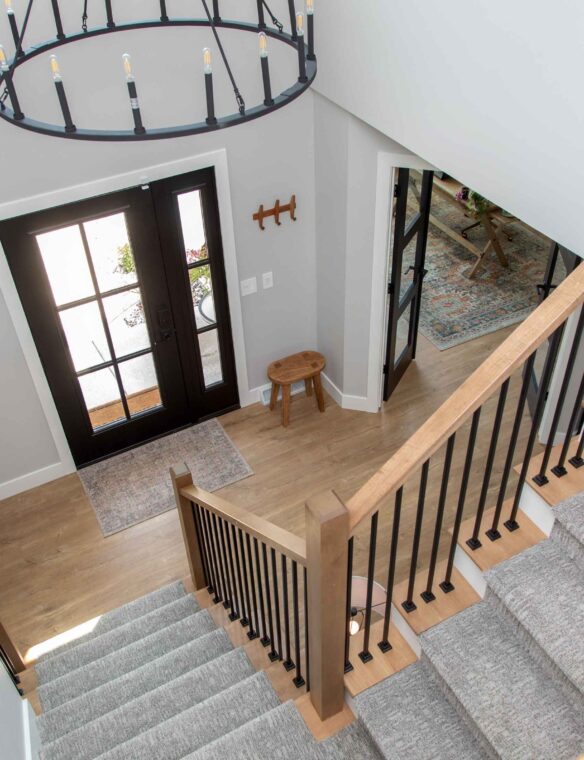 Stairway Update Madison WI Custom Millwork