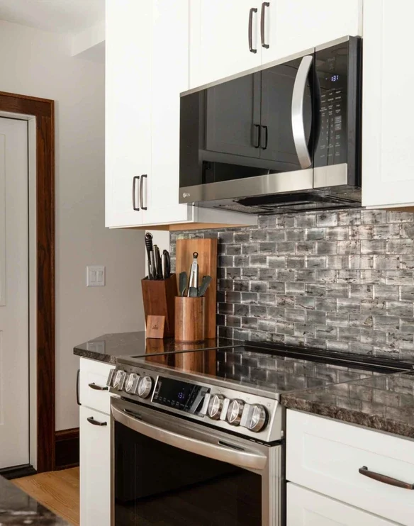 Kitchen Remodel Madison Drift of Mist Walls