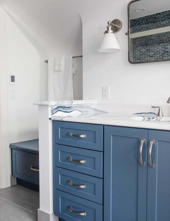 Bathroom Remodel Madison Isthmus Roman Pulls
