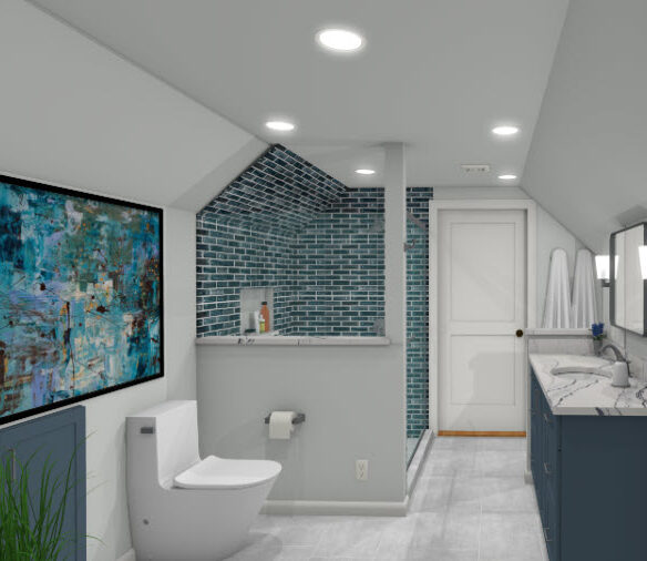 Madison Isthmus Bath Remodel - Rendering 6