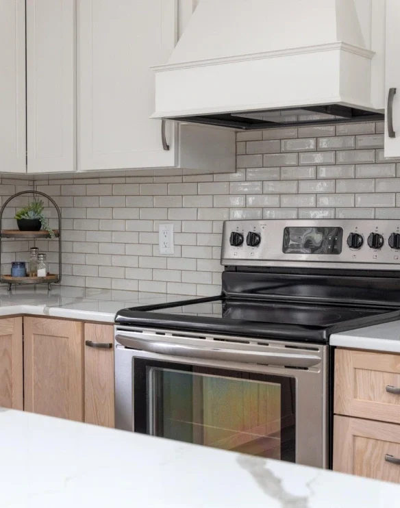 Well-Lit Elegant Kitchen Remodel