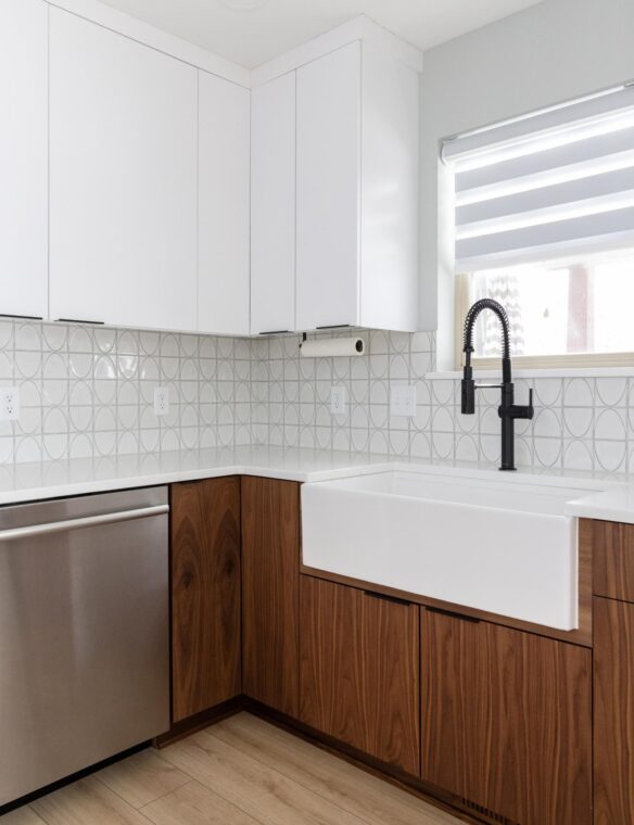 Kitchen Remodel Verona Farmhouse Single Basin Sink