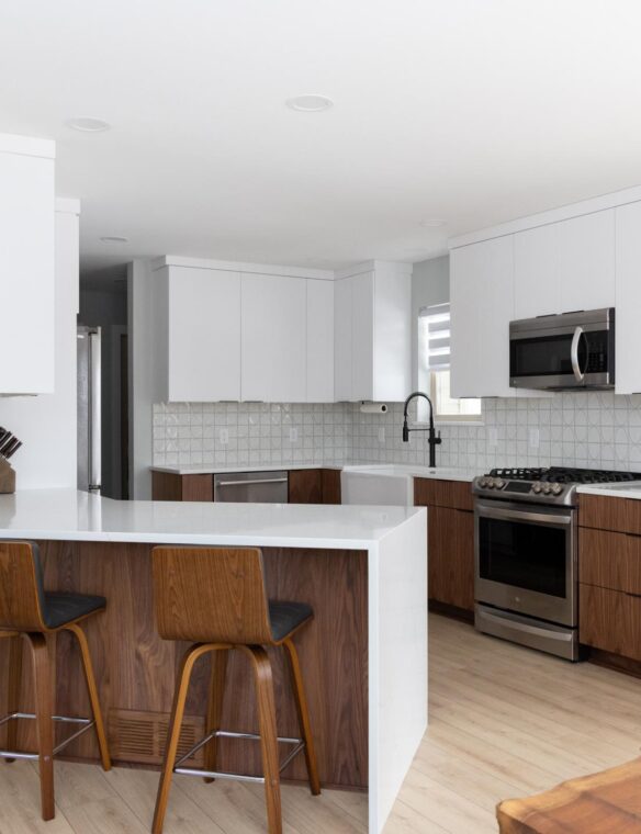Kitchen Remodel Verona Wisconsin Mid-Century Modern