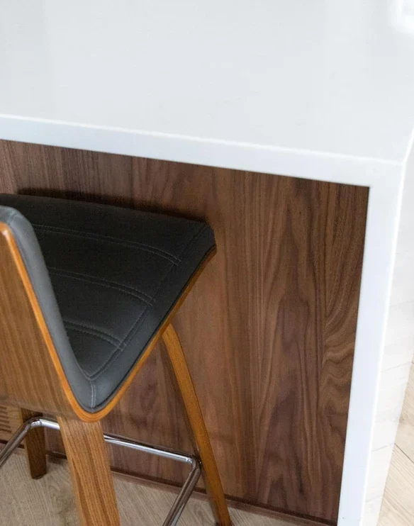 Kitchen Remodel Verona Wisconsin Walnut Island