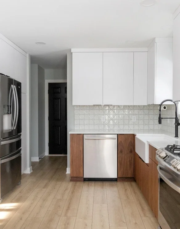 Kitchen Remodel Verona Wisconsin White Cabinets