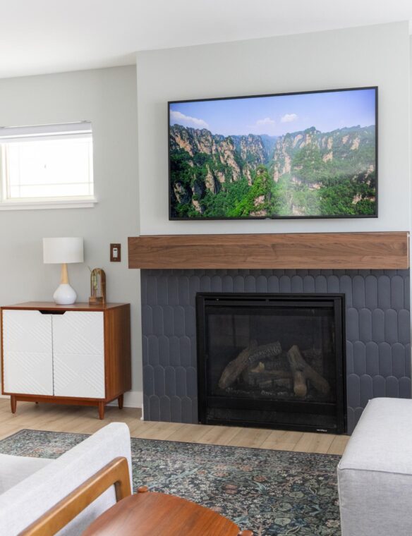 Main Level Remodel Verona Fireplace Remodel