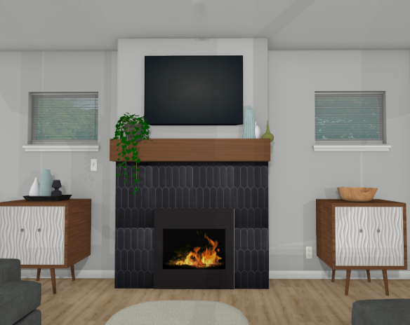 Open Kitchen Rendering