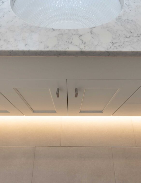 Bathroom Remodel Middleton Cabinet Hardware in Brushed Nickle (1)