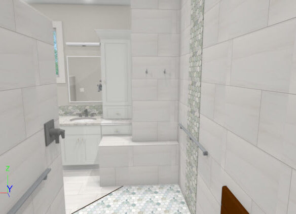 Middleton Bathroom Remodel Rendering 4