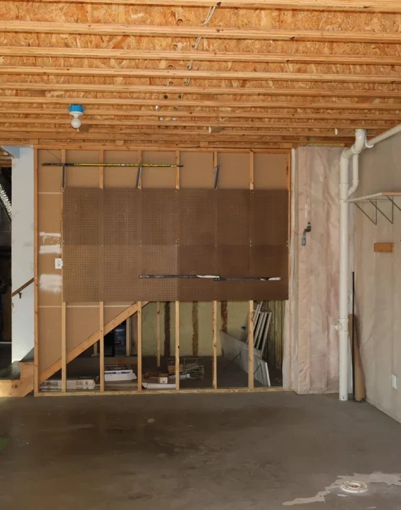 Basement Remodel Waunakee Murphy Bed Area