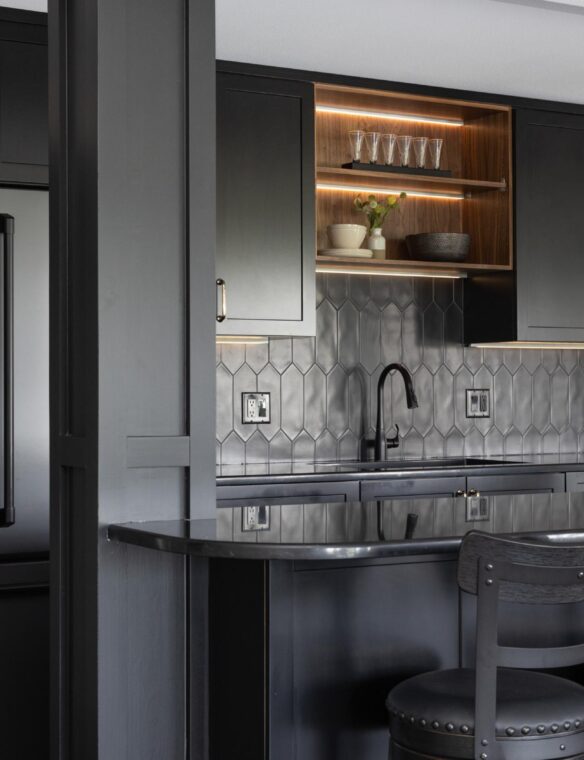 Basement Remodel Waunakee WI Wet Bar