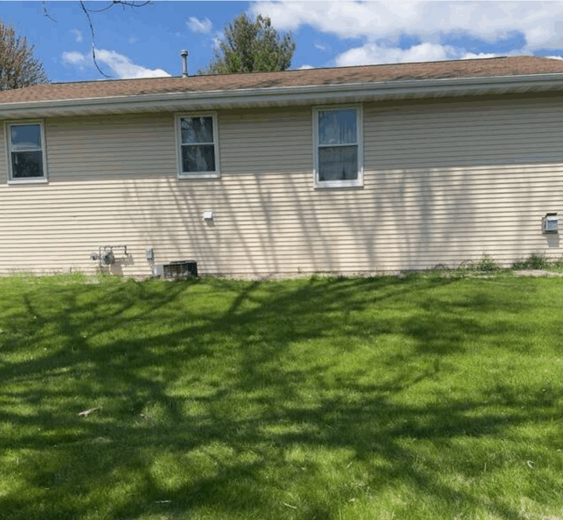 Before Siding in Edgerton