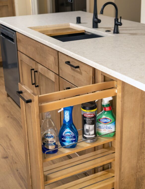 Kitchen Remodel Sun Prairie Base Pull Out Rack