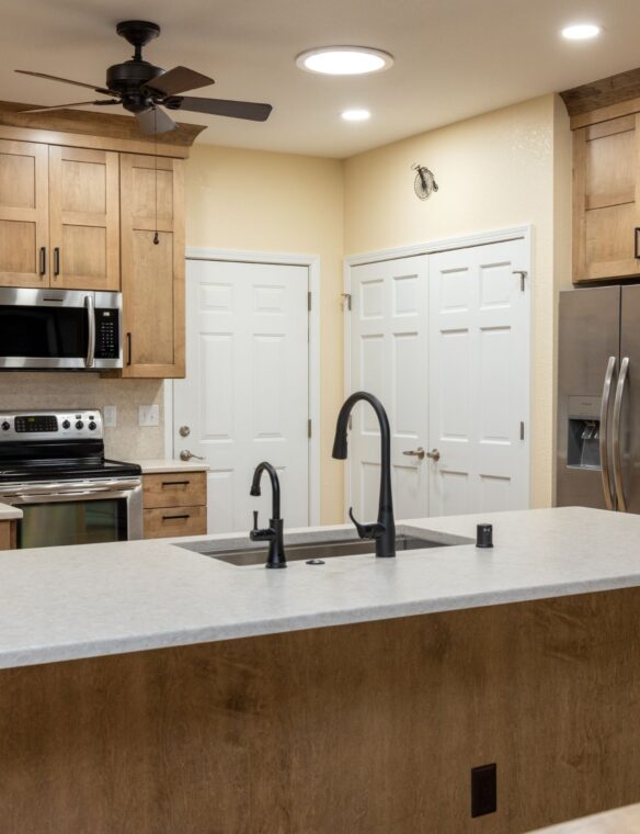 Kitchen Remodel Sun Prairie Showplace Maple Cashew Cabinetry