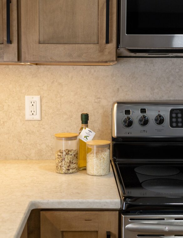 Kitchen Remodel Sun Prairie Venetia Cream Backsplash