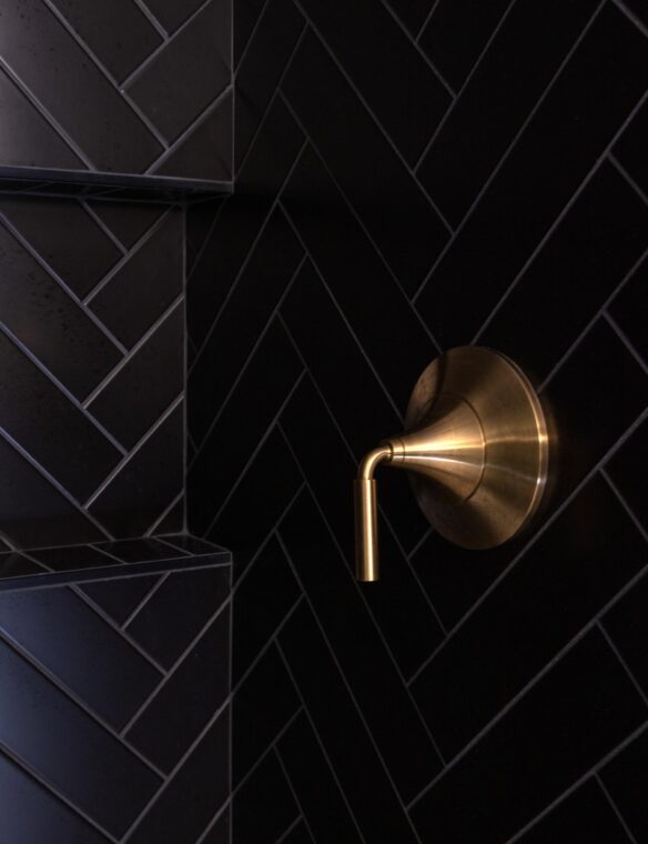 Basement Bathroom Remodel DeForest Signature Hardware