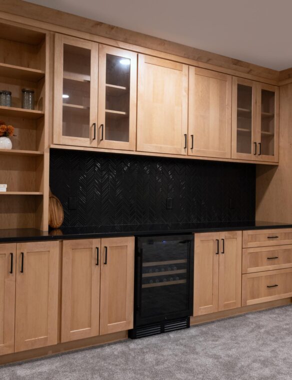 Basement Remodel DeForest Dry Bar