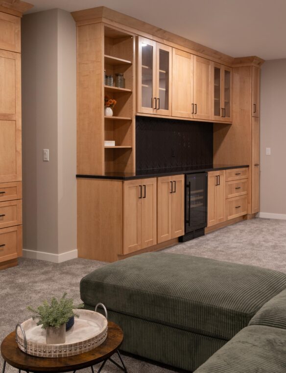 Basement Remodel DeForest Showplace Cabinets