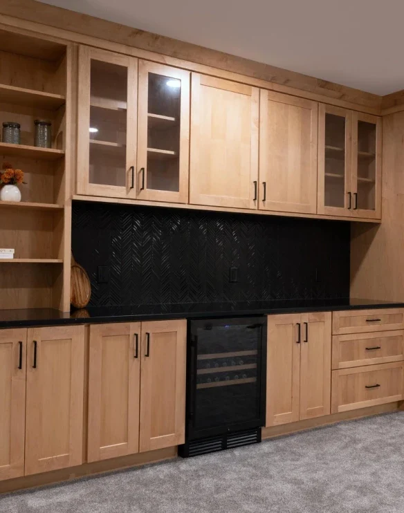 Basement Remodel DeForest Dry Bar