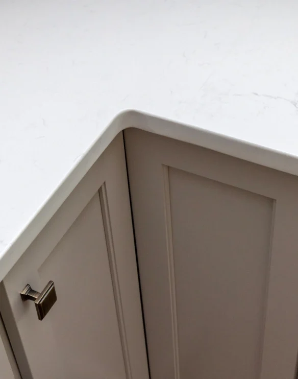 Kitchen Remodel Sun Prairie Corian Ethereal White Counter