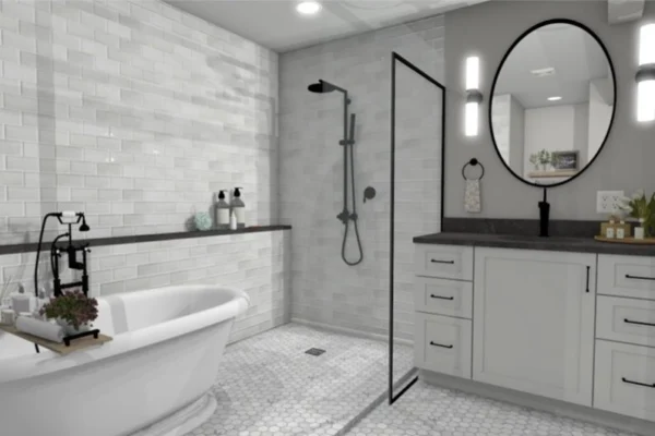 Madison Wet Room Rendering