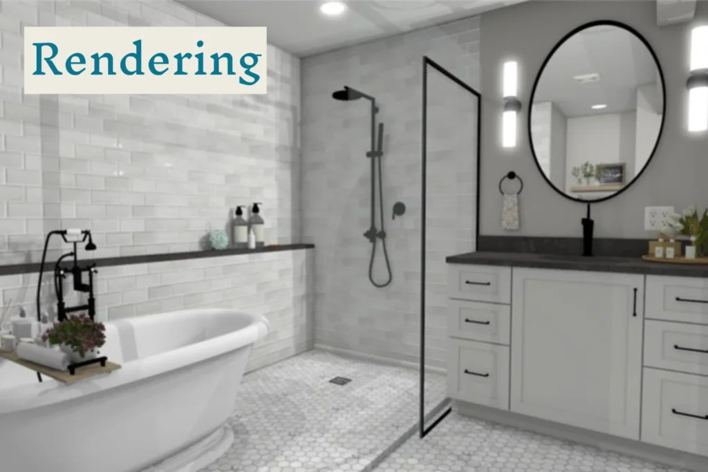 Madison Wet Room Rendering
