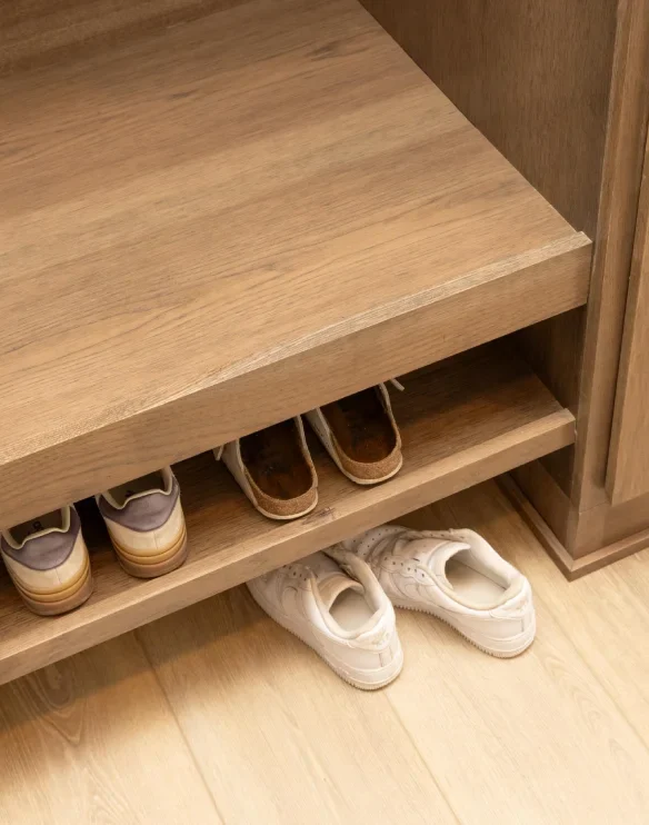 Mudroom Remodel Middleton Two Tier Shoe Rack