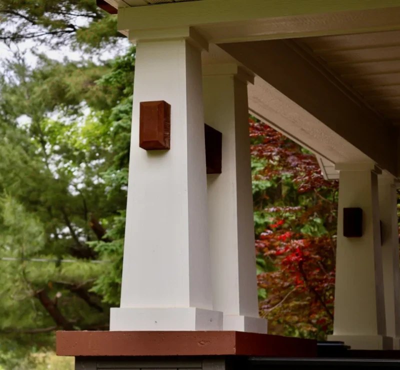 Porch Addition Madison Pillars
