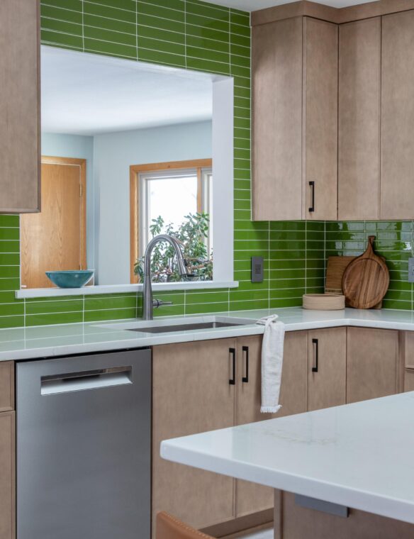 Madison Kitchen Remodel Frameless Cabinets