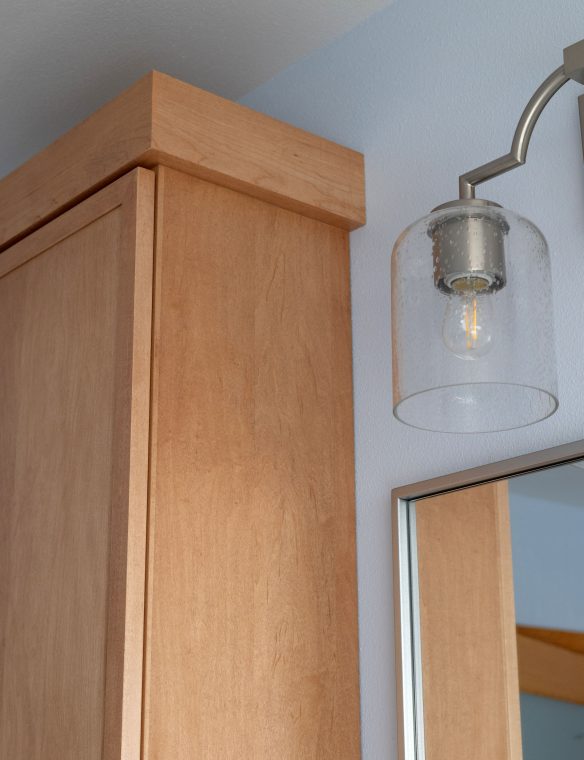 Madison Bathroom Custom Wood Vanity Detail 17