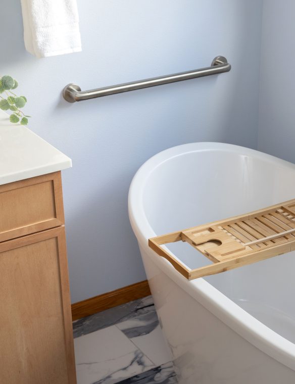Madison Bathroom Freestanding Soaking Tub Closeup 14