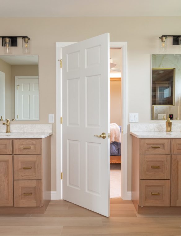 Madison Bathroom Remodel Cherry Double Vanity 40