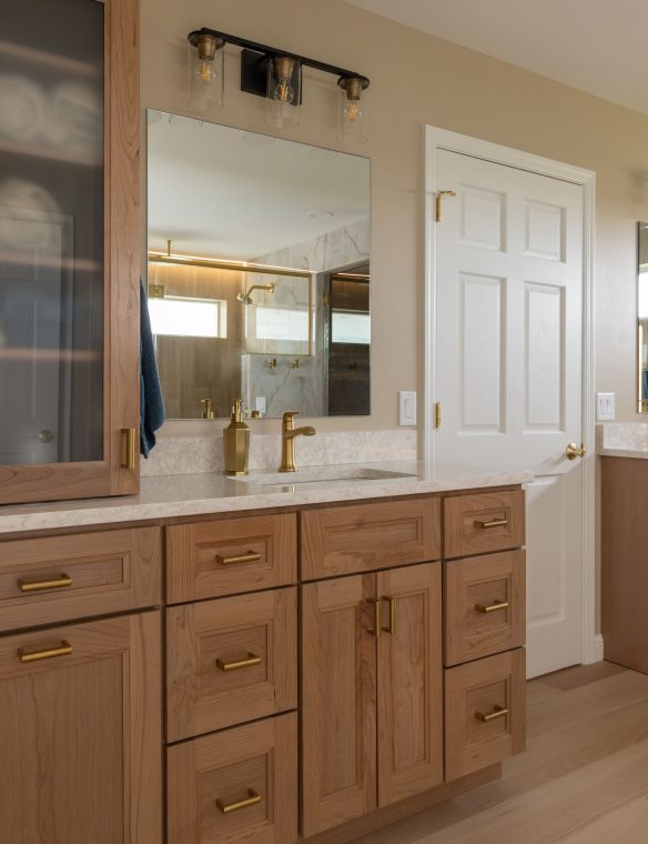 Madison Bathroom Remodel Custom Vanity Cabinetry 15