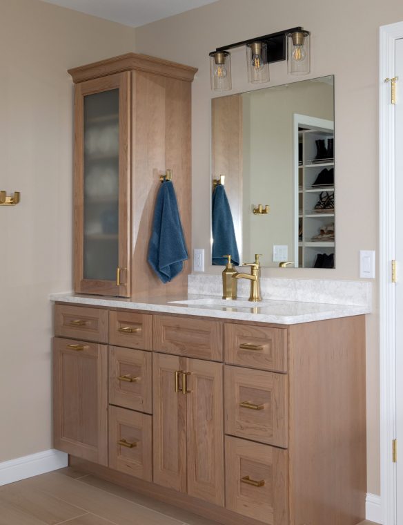 Madison Bathroom Remodel Custom Vanity Design 30