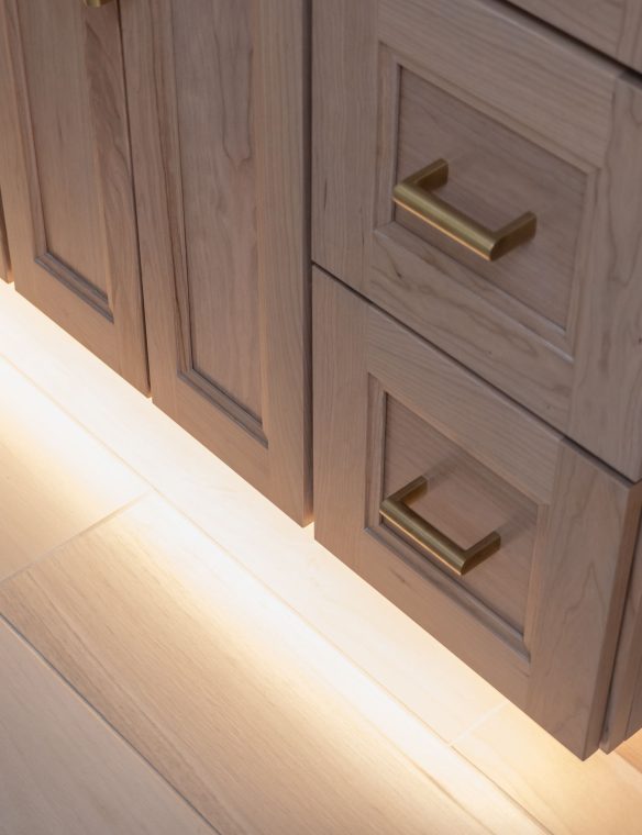 Madison Bathroom Remodel Toe Kick Lighting Detail 45
