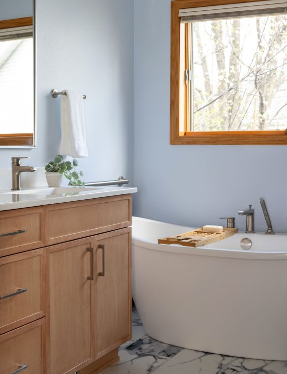 Madison Bathroom Soaking Tub Window View 11