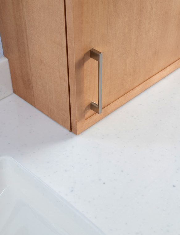 Madison Bathroom White Quartz Countertop Detail 15