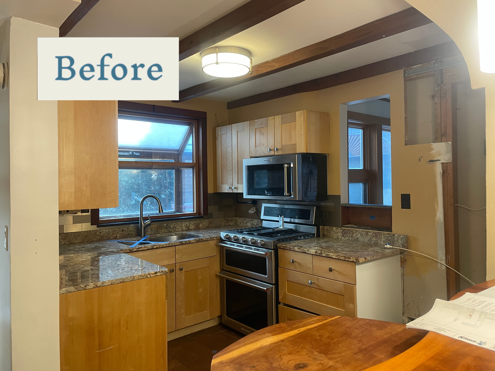 Timeless; Honors The Home’S Original Character With A Fresh, Updated Perspective. Kitchen Remodel by SIMS Exteriors and Remodeling project photo 3