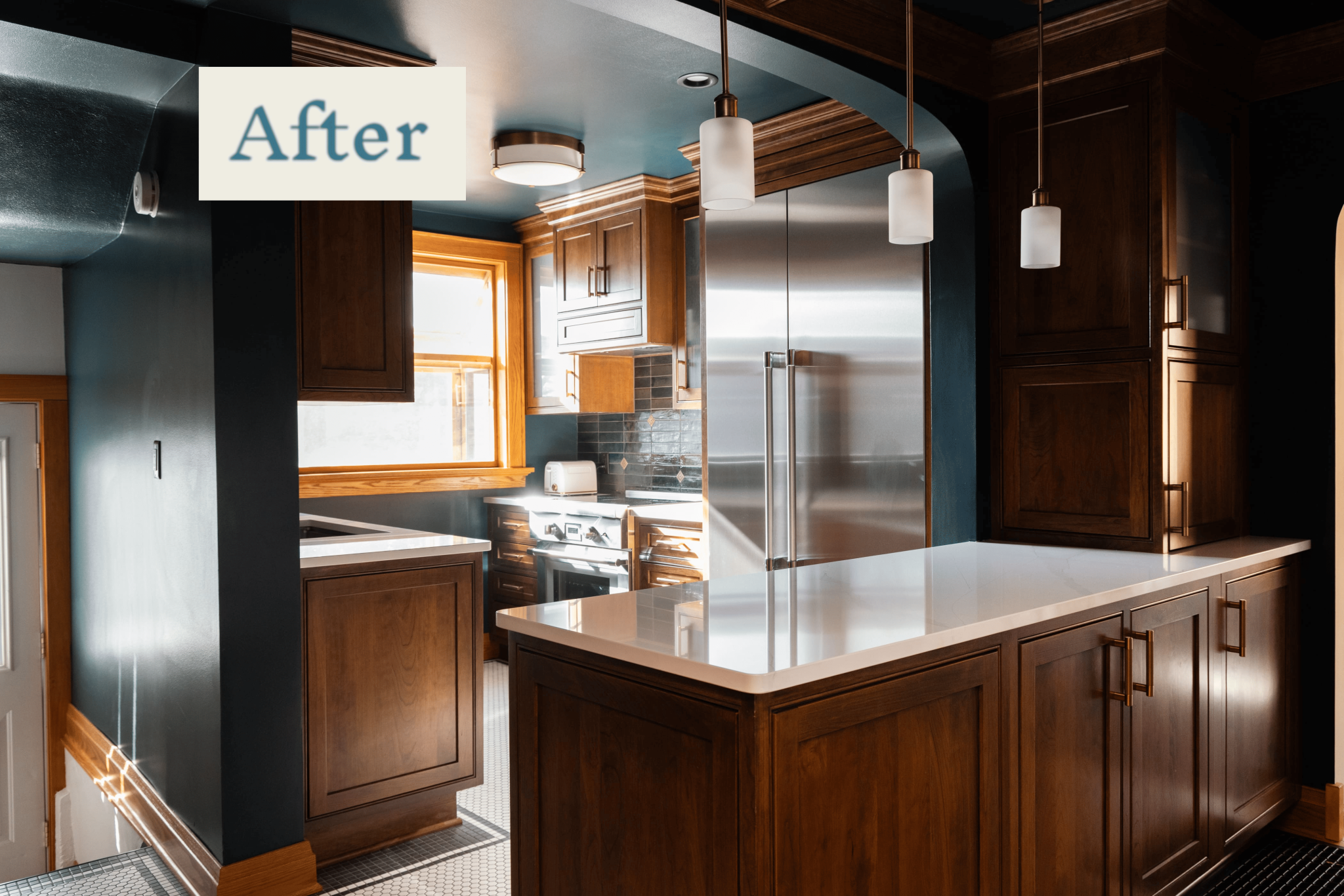 Timeless; Honors The Home’S Original Character With A Fresh, Updated Perspective. Kitchen Remodel by SIMS Exteriors and Remodeling project photo 5
