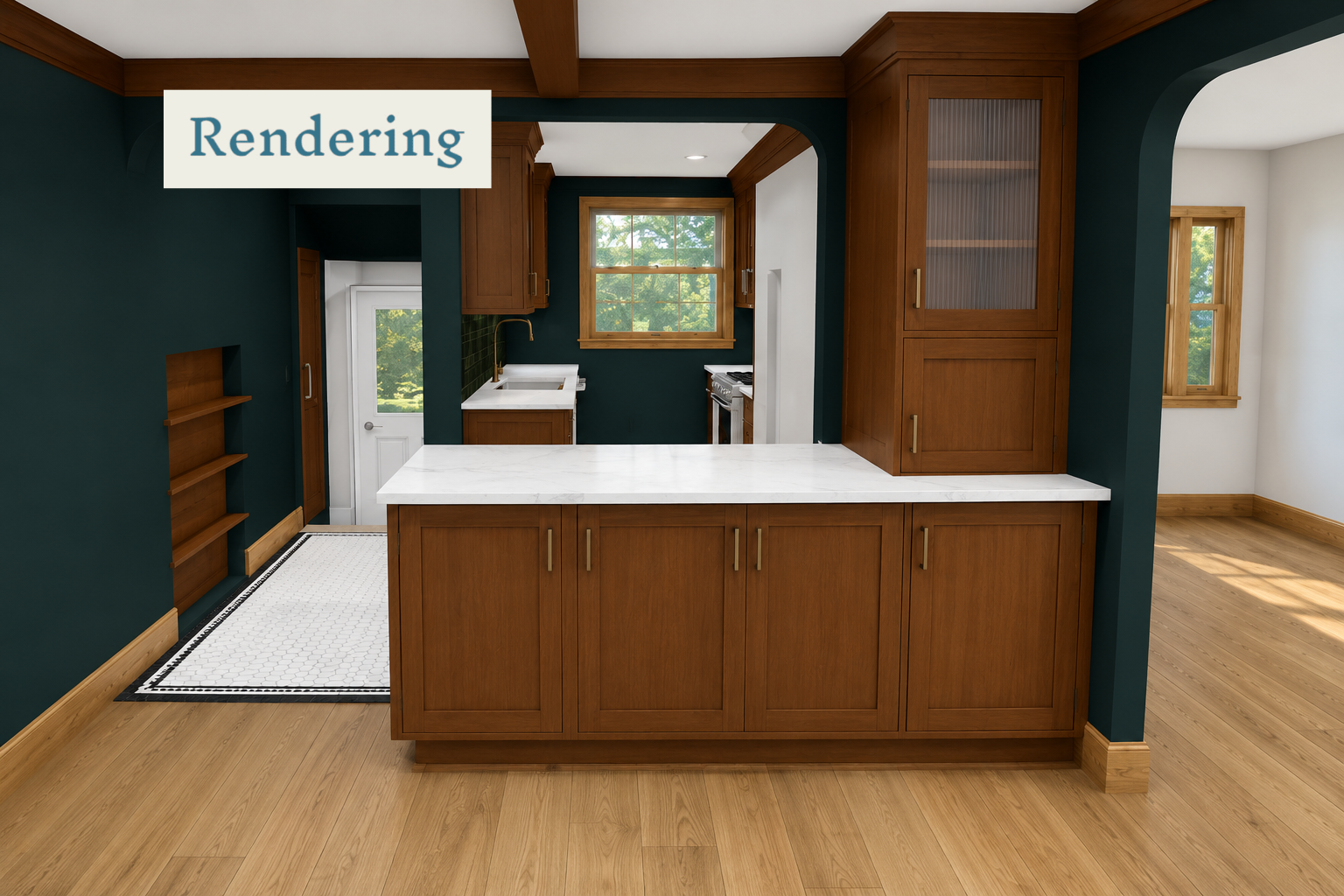 Timeless; Honors The Home’S Original Character With A Fresh, Updated Perspective. Kitchen Remodel by SIMS Exteriors and Remodeling project photo 4